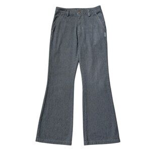 90s vintage midrise flare jeans grey pants Silver Jeans Co Grunge Casual Retro.